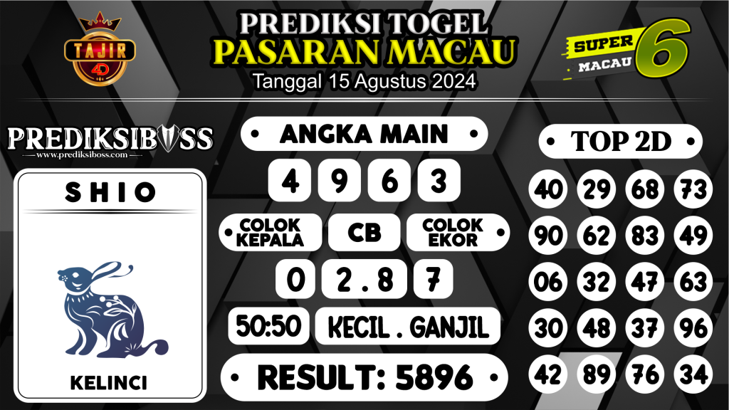 https://prediksibossman.com/prediksi-boss-togel-macau-kamis-15-agustus-2024/