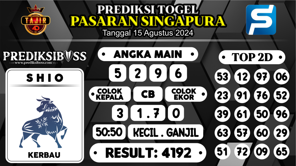 https://prediksibossman.com/prediksi-boss-togel-sgp-kamis-15-agustus-2024/